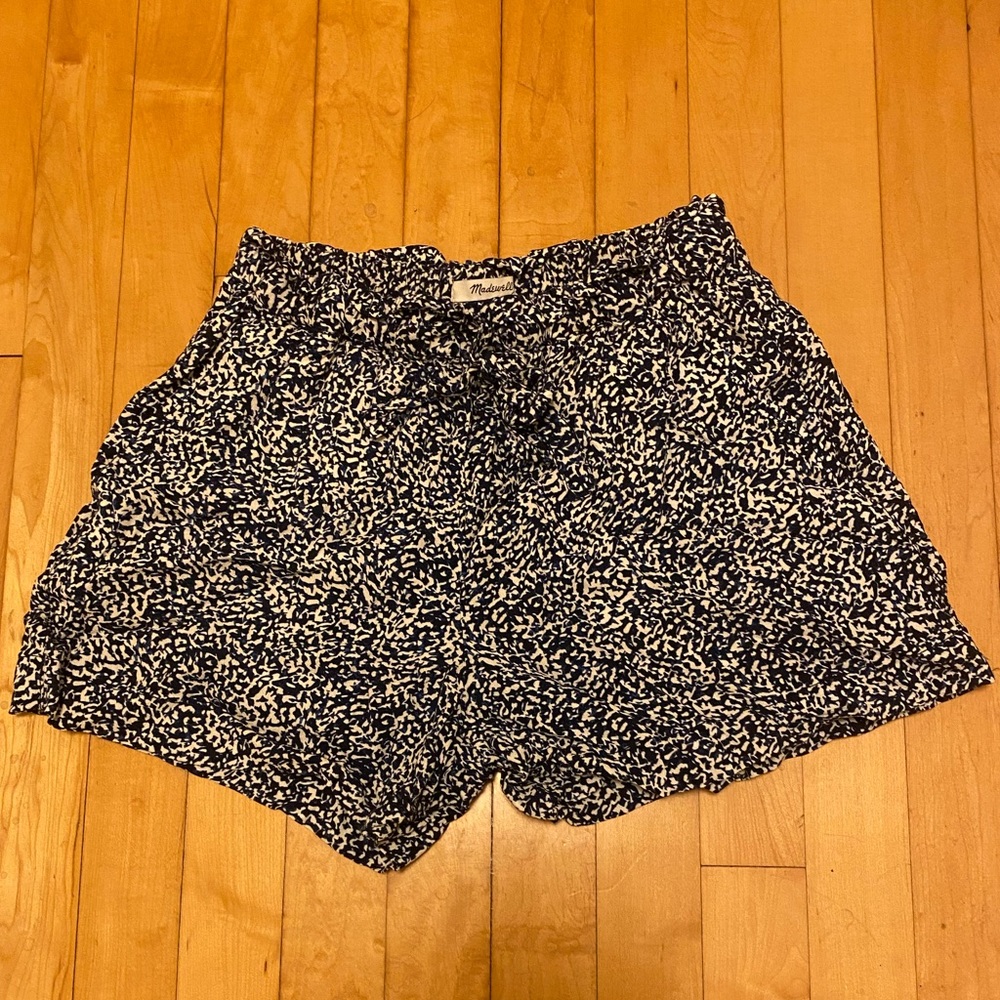 Madewell XS drawstring pull on shorts w deep pockets